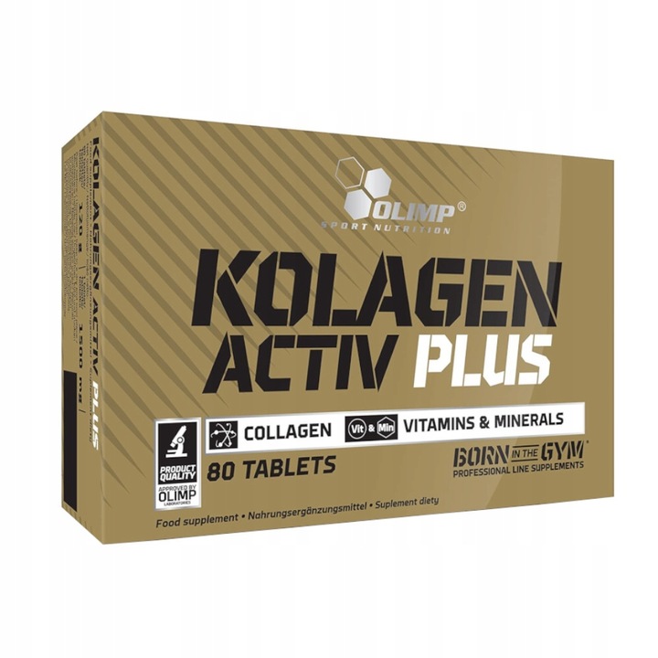 OLIMP KOLAGEN ACTIV PLUS 80TAB SKÓRA STAWY KOŚCI