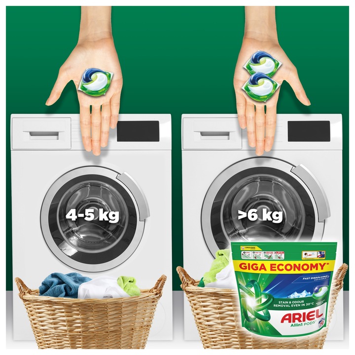 Ariel All-in 1 PODS Mountain Spring Kapsułki do prania 2x70sztuk