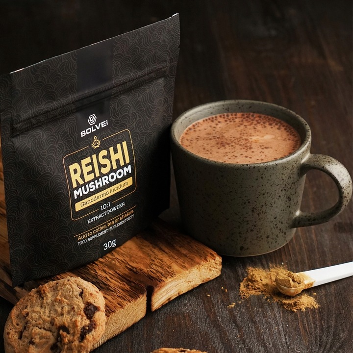 Reishi Ganoderma lucidum 30G SOLVE LABS Ekstrakt