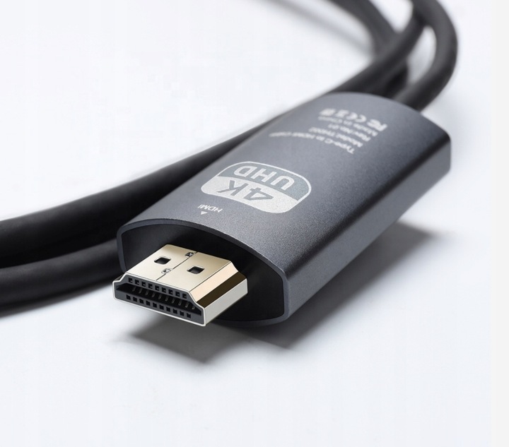 KABEL ADAPTER PRZEJŚCIÓWKA USB-C 3.1 HDMI 4K MHL 200cm do Telefonu Macbooka