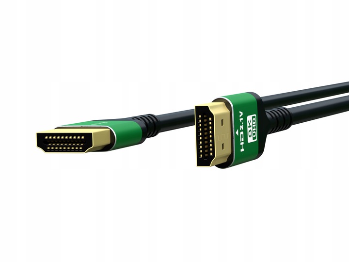 KABEL HDMI HIGH SPEED 2.1 8K 4K 2M 144Hz MOCNY PRZEWÓD AUDIO 3D