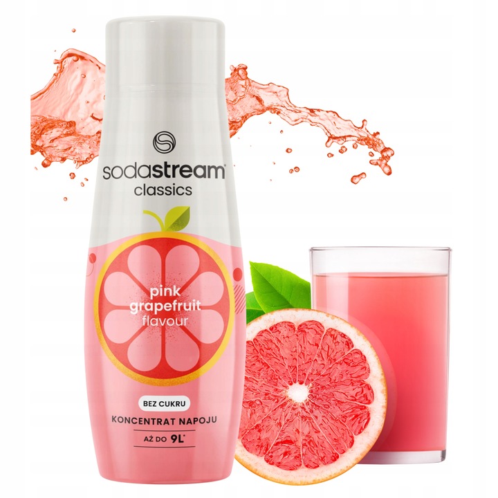 Koncentrat do wody Syrop SODASTREAM GRAPEFRUIT GREJPFRUT Bez CUKRU 440 ml
