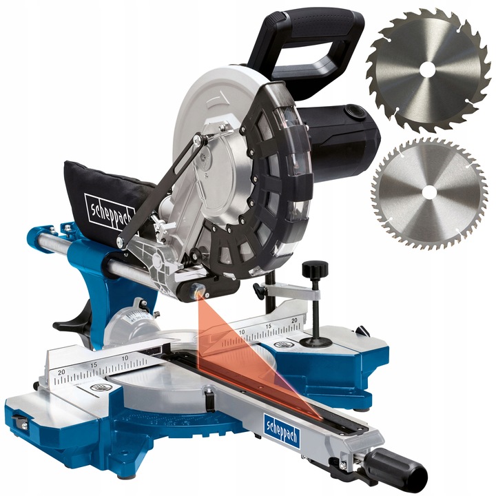 Piła ukośnica Scheppach SOFT START HM254 model 2025PL 254mm pilarka