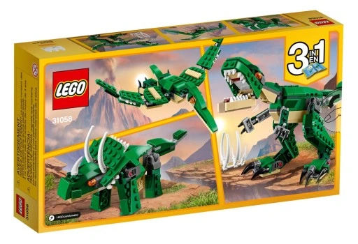LEGO Creator 3 w 1 - Potężne dinozaury (31058)