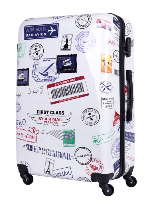 WALIZKA DUZA PODRÓŻNA KÓŁKA BAGIA 15 WZORÓW XXL