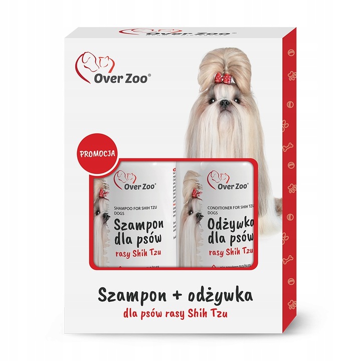 SZAMPON + ODŻYWKA ZESTAW psów rasy SHIH TZU 490 ml