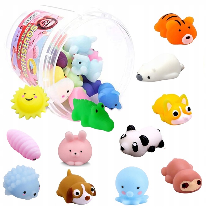 12 x MOCHI SQUISHY FIDGET GNIOTKI POP IT GNIOTEK
