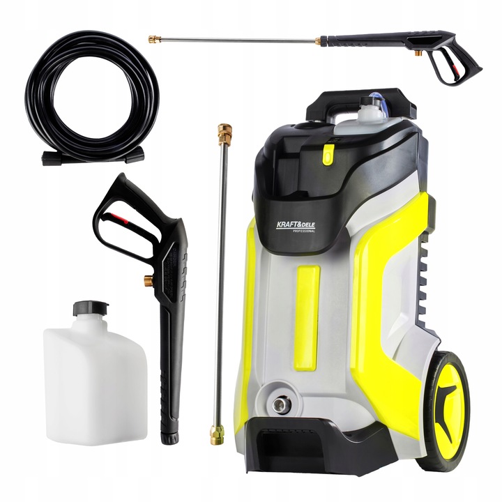 SAMOSSĄCA MYJKA CIŚNIENIOWA 250 BAR ew Turb ALUMINIOWA POMPA 2100W