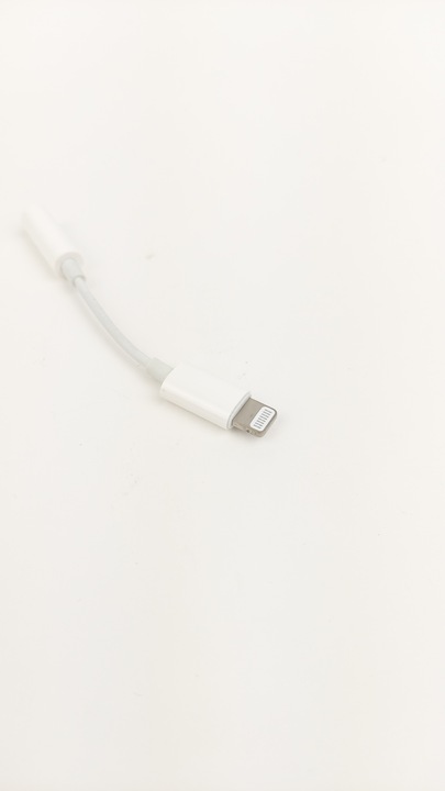 ORYGINALNY ADAPTER PRZEJŚCIÓWKA APPLE MMX62ZM/A LIGHTNING - JACK 3.5mm