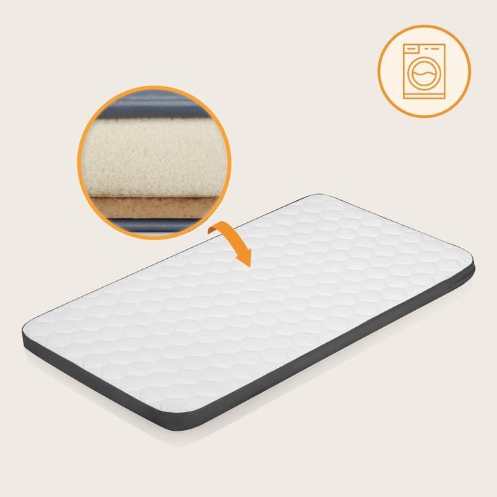 Łóżeczko dostawne, wolnostojące, kołyska 3w1 zestaw dodatków Lionelo Aurora