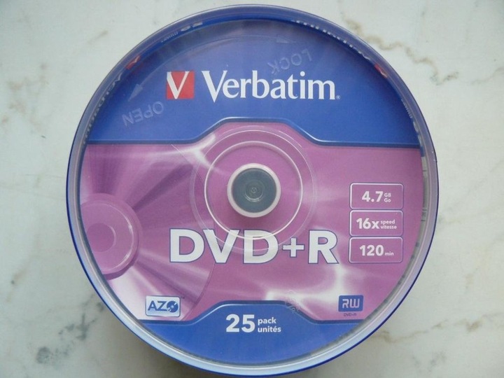 Płyta DVD-R 25 Cake