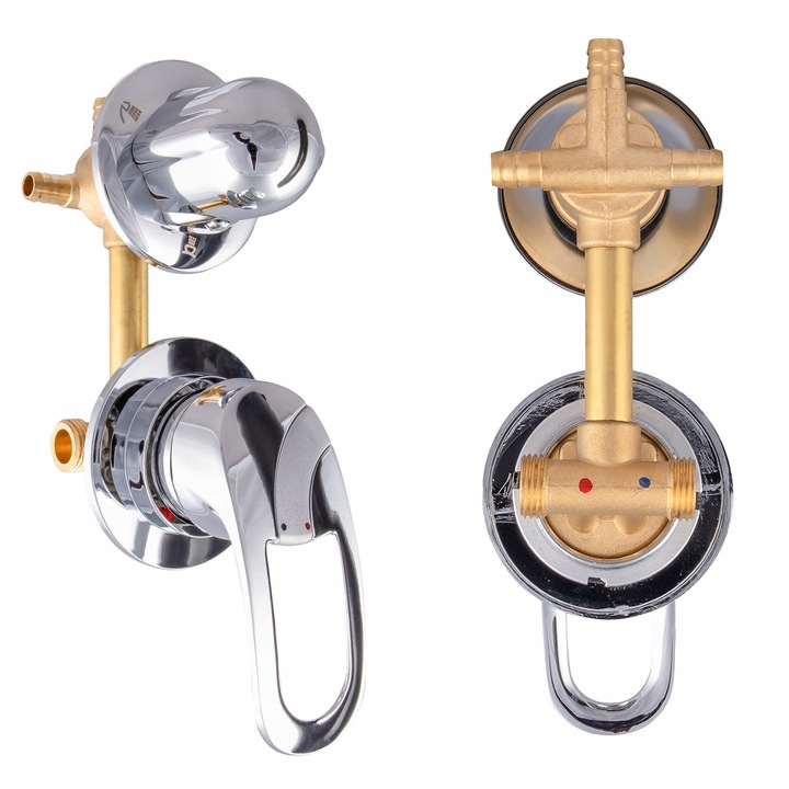 BATERIA DO KABINY Z HYDROMASAŻEM ZABUDOWANEJ MIESZACZ ZAWÓR 10 CM 3