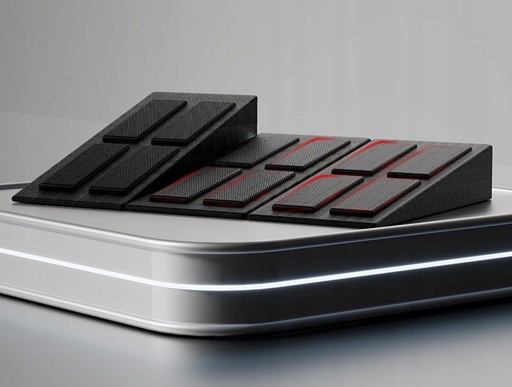 Klin PODPÓRKA do Rozciągania Łydek Ćwiczeń Platforma Regulowana SLANT