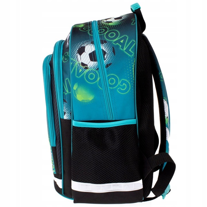 PLECAK SZKOLNY TORNISTER FOOTBALL PIŁKA NOŻNA DLA CHŁOPCA KLASA 1-3 PIÓRNIK