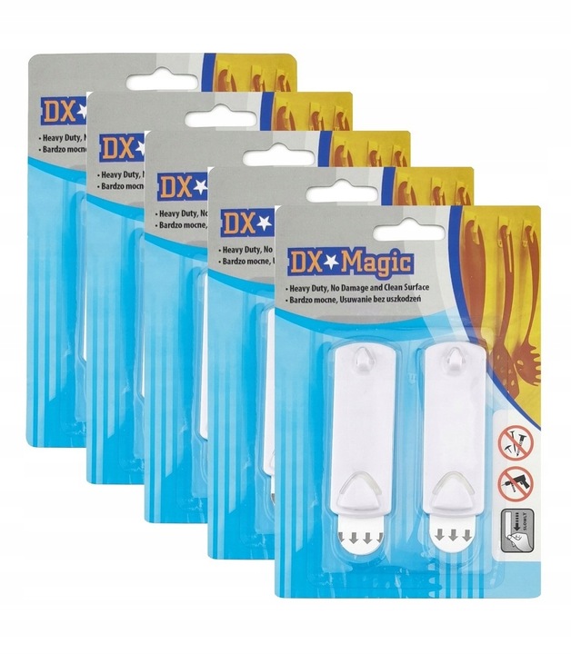 Haczyk Samoprzylepny Klejący Gwóźdź Na OBRAZ 10szt