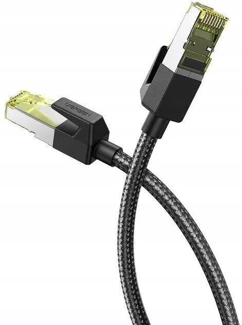 UGREEN Przewód Kabel Sieciowy LAN Ethernet Cat. 7 FTP RJ45 10 Gb/s Oplot 5m