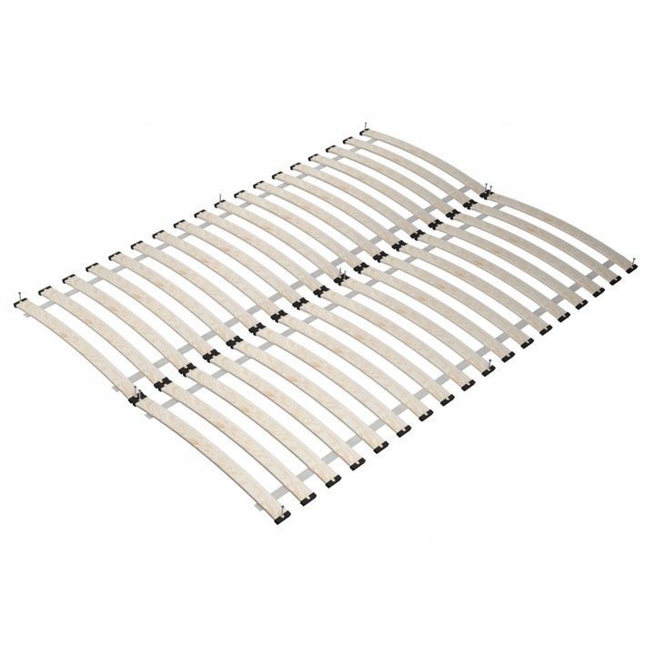 Stelaż pod materac 140x200 cm 2x70x200 36 listew do łóżka podwójny