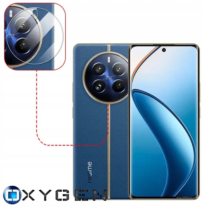 OXYGEN Oryginalne Szkło 9H na APARAT kamerę do Realme 12 PRO 5G /12 PRO+ 5G