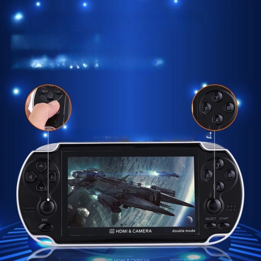 MINI konsola przenośna do gier RETRO x7 POLSKIE MENU 1000 GIER + KABEL