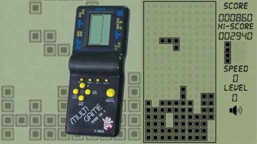 Gra Brick Game ręczna elektroniczna Tetris