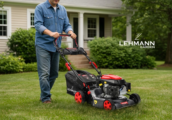 KOSIARKA SPALINOWA LEHMANN 44CM NAPĘD POTĘŻNA SILNIK 146CC MULCZOWANIE