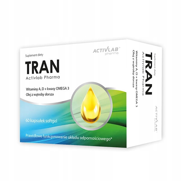 Tran 500 mg 60 kaps A D OMEGA 3