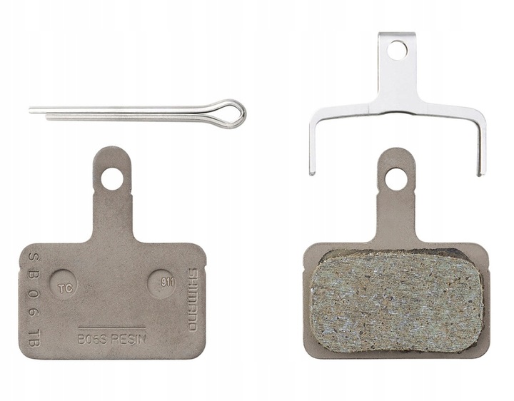 2 x Klocki hamulcowe organiczne Shimano B05S ORYGINAŁ zestaw P+T