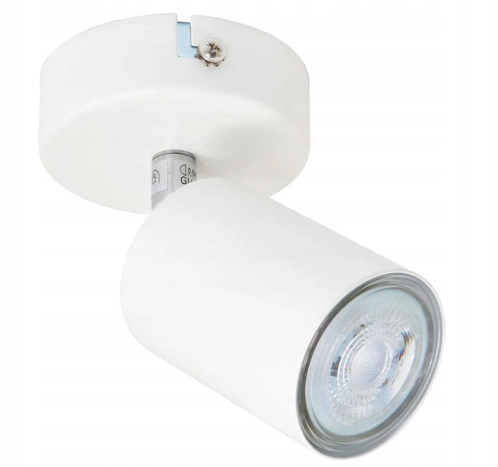 LAMPA sufit KINKIET ŚCIENNY regulowany SPOT 1 GU10