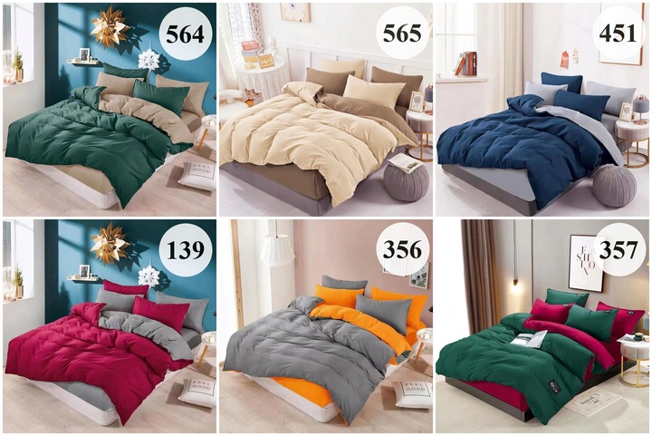 POŚCIEL 200x220 KOMPLET DWUSTRONNA Z PRZEŚCIERADŁEM MIŁA DUŻO WZORÓW #