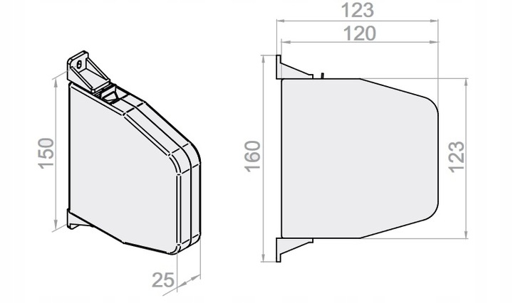 ZWIJACZ NA LINKĘ / SZNUREK DO ROLET BRĄZ