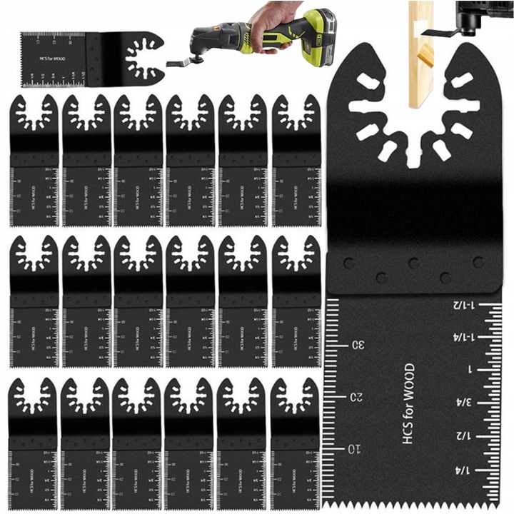 BRZESZCZOT WGŁĘBNY DO NARZĘDZIA WIELOFUNKCYJNEGO DREWNA OSCYLACYJNE