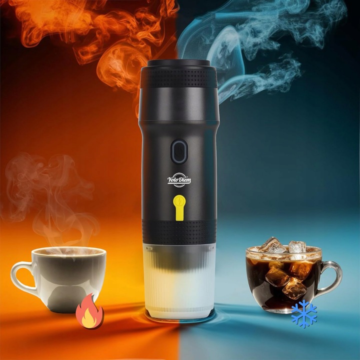 PRZENOŚNY EKSPRES DO KAWY 125W 3W1 Turystyczny Bezprzewodowy