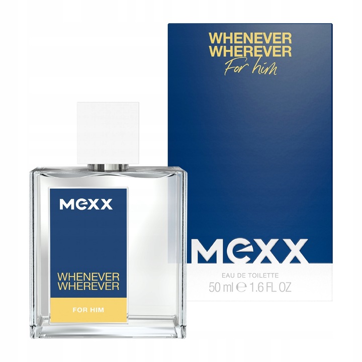 Mexx Whenever Wherever For Him Woda toaletowa dla mężczyzn w sprayu 50 ml