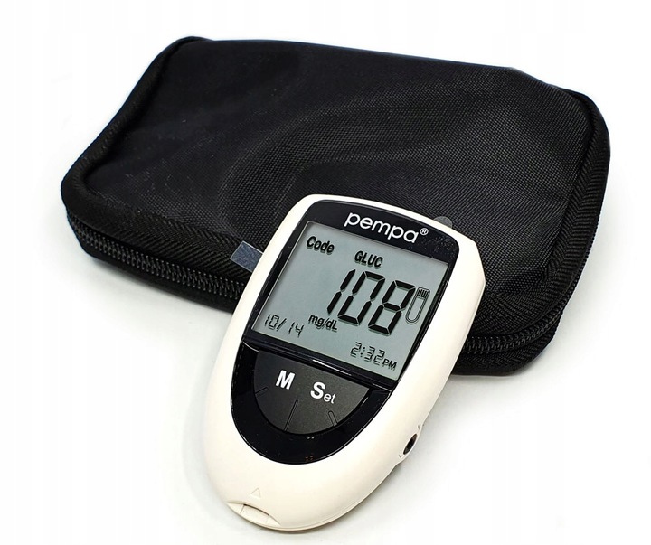 Glokometr PEMPA BeneCheck 3w1 – glukoza, cholesterol, kwas moczowy