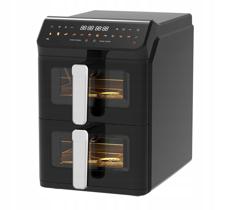 FRYTKOWNICA BEZTŁUSZCZOWA 2800W AIR FRYER 11L DUŻA XXL