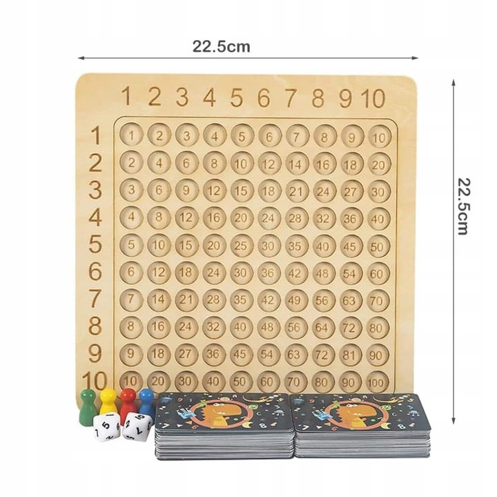 TABLICA DO NAUKI LICZENIA TABLICZKI MNOŻENIA DODAWANIA GRA EDUKACYJNA
