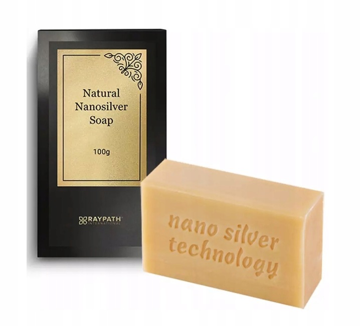 Raypath 2328 Szare Mydło Z Nanosrebrem Natural Antybakteryjne 100g