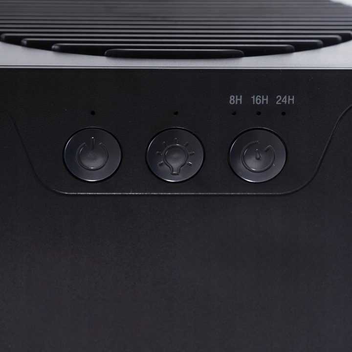 Osuszacz Powietrza Pochłaniacz Wilgoci Cichy Podświetlenie LED + Timer