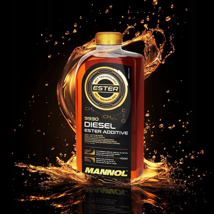 Dodatek do Oleju Mannol Diesel Ester 9930 Zmniejsza Spalanie do 10% 1L
