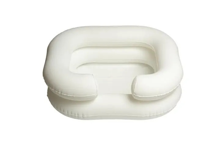 Basen do mycia głowy leżącego w łóżku miska do mycia włosów prysznic pompka