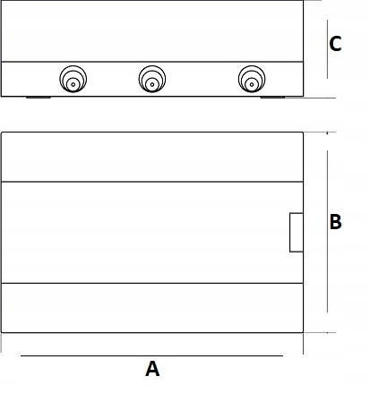 ROZDZIELNICA MODUŁOWA NATYNKOWA 1x12 N+PE IP40 Z KLAPKĄ