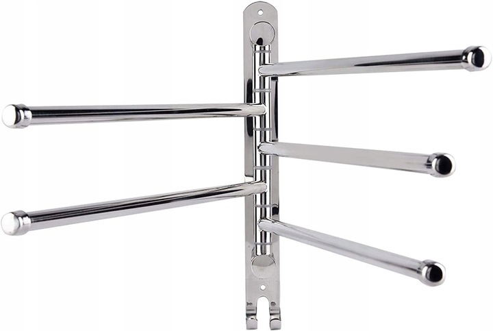 WIESZAK NA RĘCZNIKI OBROTOWY DO ŁAZIENKI UCHWYT ŚCIENNY HAK ŁAZIENKOWY