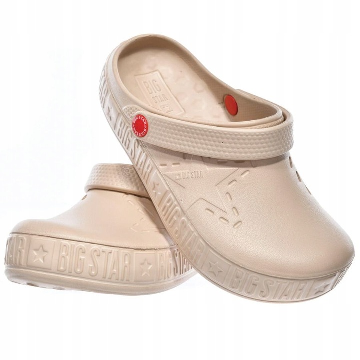 KLAPKI DAMSKIE BIG STAR MEDYCZNE CHODAKI DO PRACY NA BASEN PO DOMU