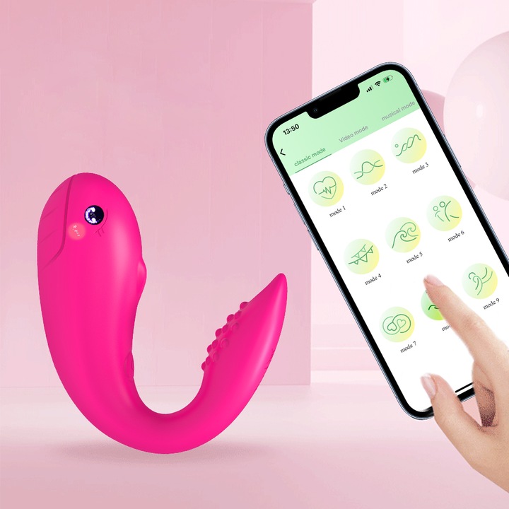 Wibrator sterowany aplikacją wibrujące jajko APP