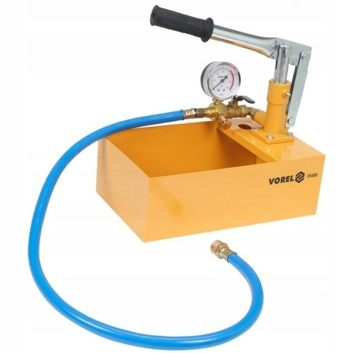 VOREL POMPA RĘCZNA DO PRÓB CIŚNIENIOWYCH TESTOWANIA SZCZELNOŚCI 5L 40