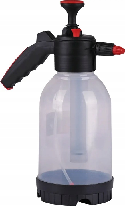 Opryskiwacz ciśnieniowy ogrodowy ręczny 2l z zaworem 2 dysze Schmith