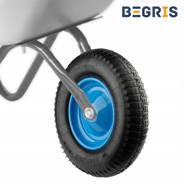 Koło do taczki 6 PR 4.00-8 z dętką BEGRIS