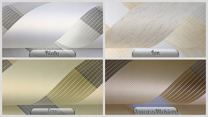 ROLETA ROLETY DZIEŃ NOC 57x150 CM Z NAPINACZEM NA WYMIAR RÓŻNE KOLORY