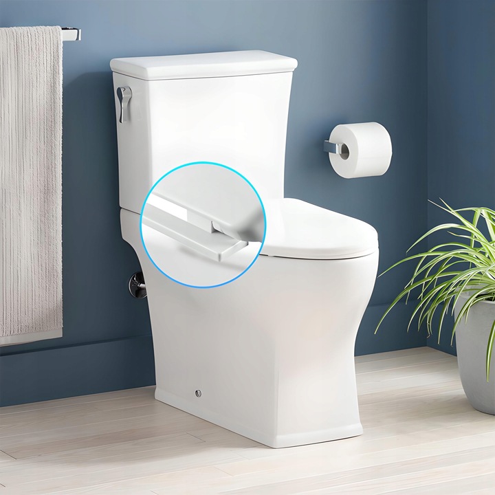 TWARDA DESKA SEDESOWA WOLNOOPADAJĄCA UNIWERSALNA KLAPA DO WC EASY