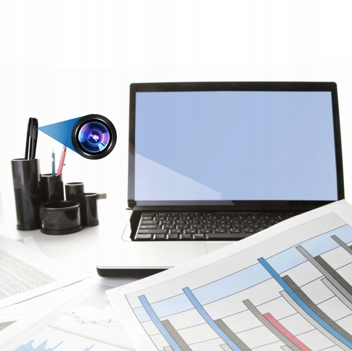 DYKTAFON DŁUGOPIS SZPIEGOWSKI MINI CYFROWY PODSŁUCH MAŁY PENDRIVE 32GB